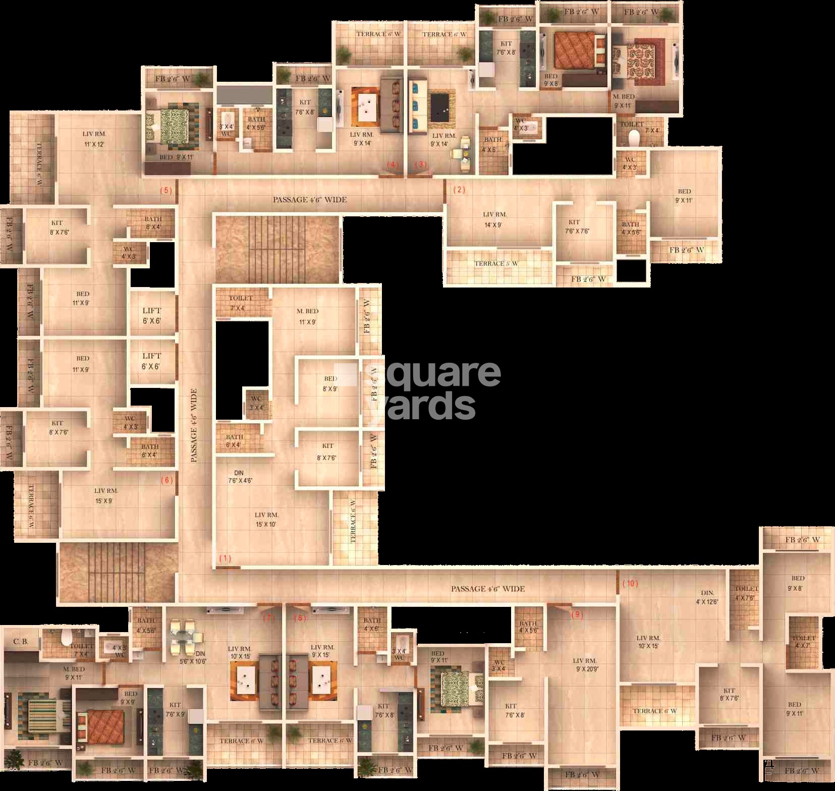 Avighna Karan Floor Plans