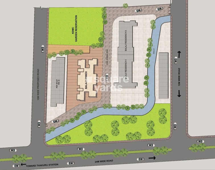 Balaji Annex Thakurli Master Plan Image