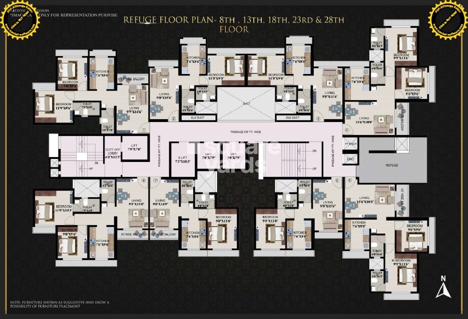 Balaji Residency Thakurli Floor Plans 2