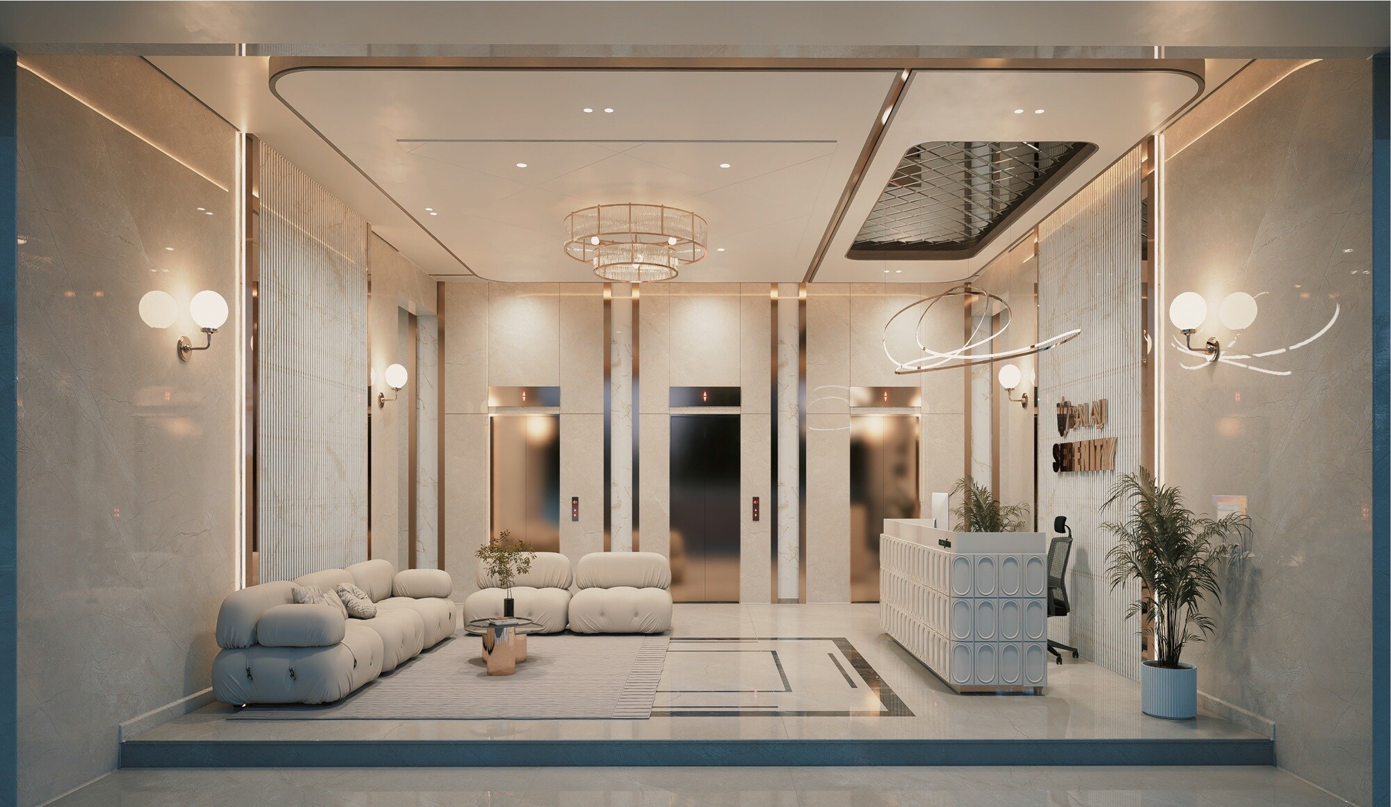 Balaji Serenity Lift Lobby Image