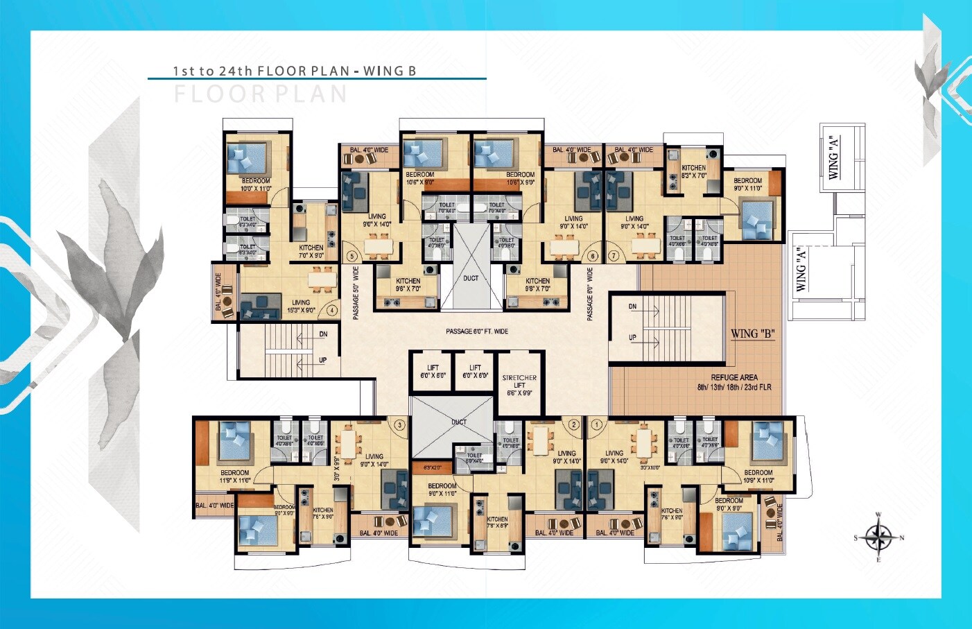 Balaji Siddhivinayak Complex Floor Plans