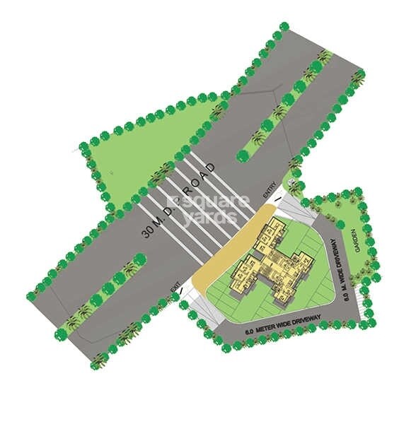 Balaji-Trinity-Heights_a model of a toy airplane flying through the air