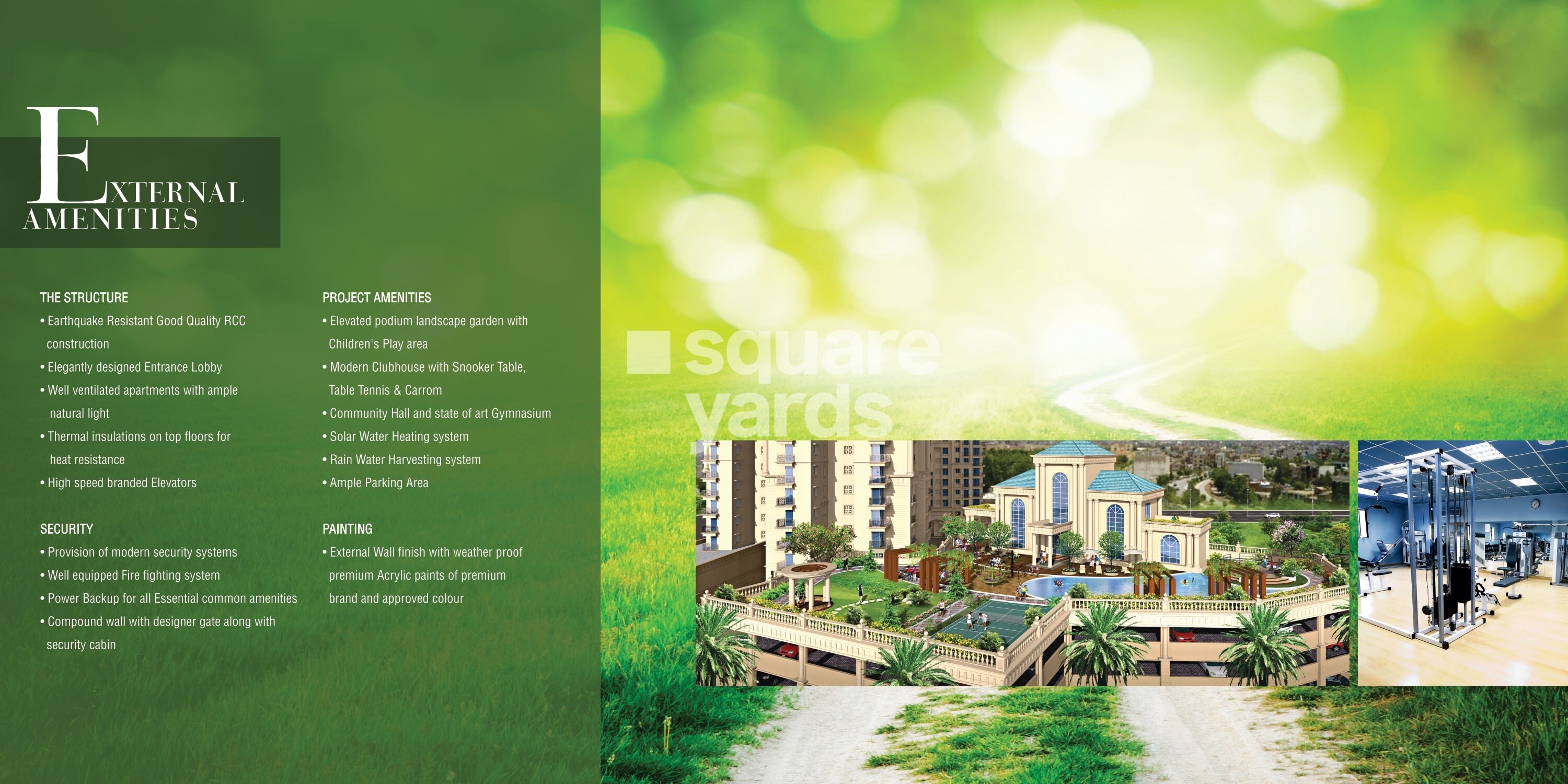 Balaji Trinity Oasis Amenities-Features