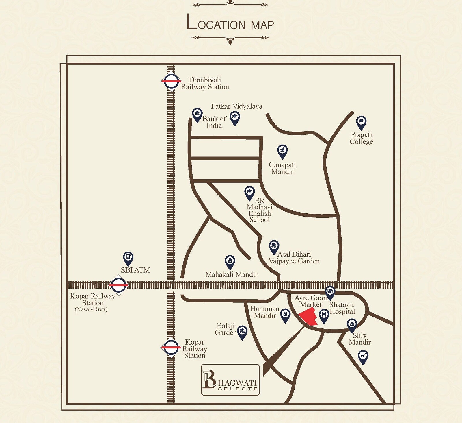 Bhagwati Celeste Location Image