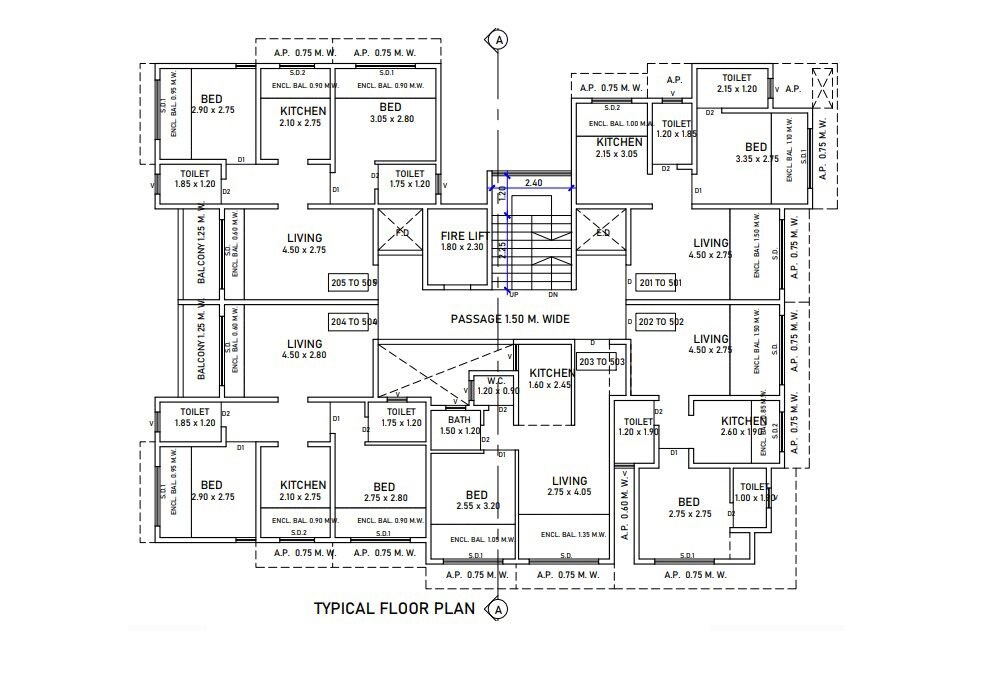 Bhanushali Sunrise Maple Floor Plans