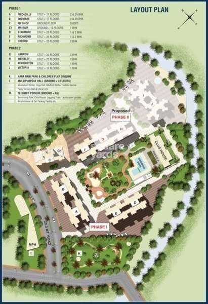 bharat shiv sai paradise project master plan image1