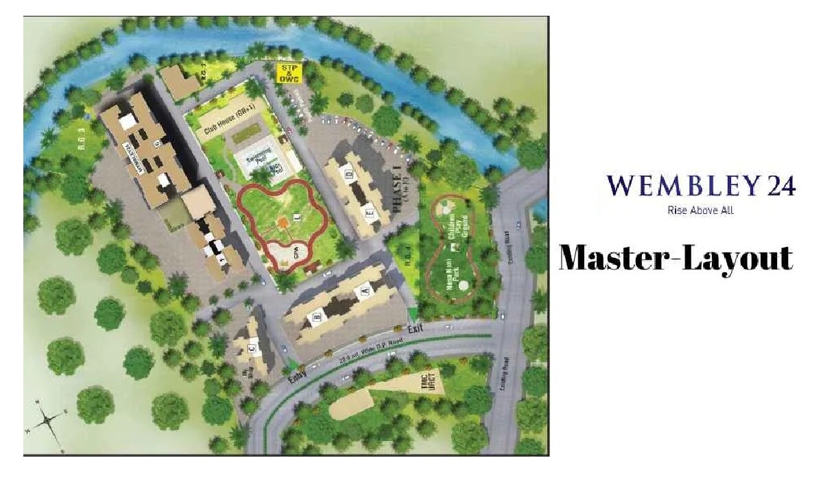 Bharat Wembley 24 Master Plan Image