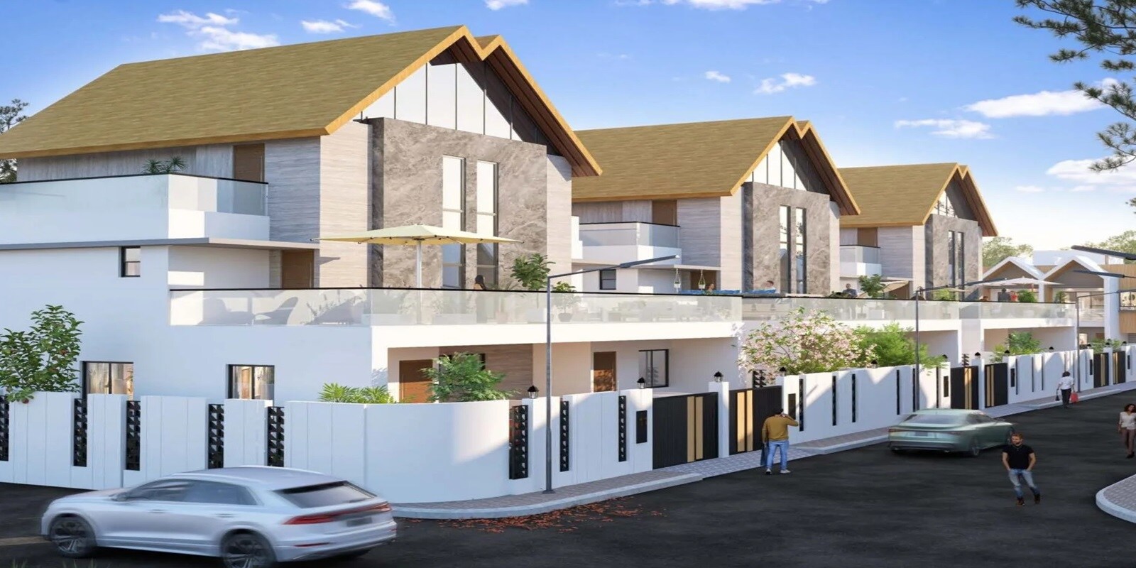 Bhavya Estrella Villas residential project in Uttan
