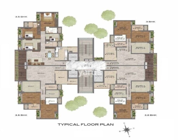 Bhimjyani Verraton Floor Plans