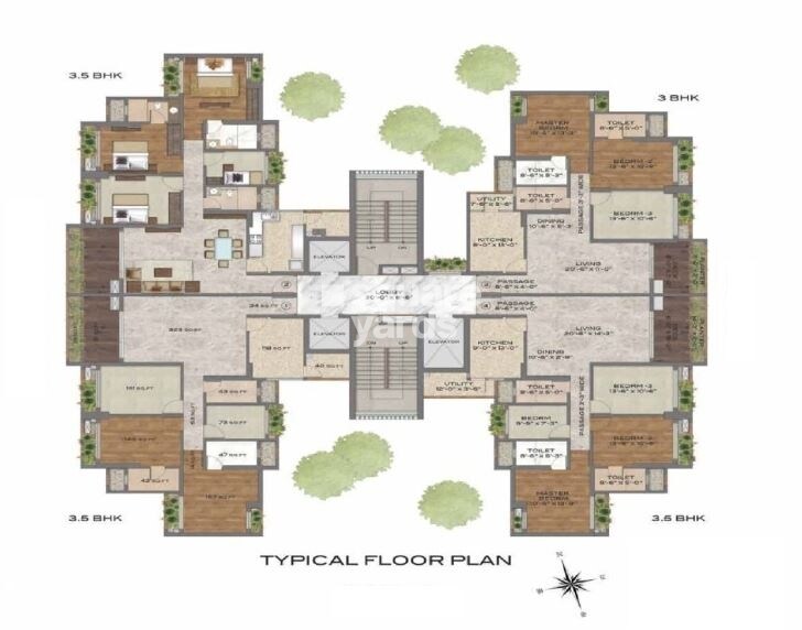 Bhimjyani Verraton Floor Plans