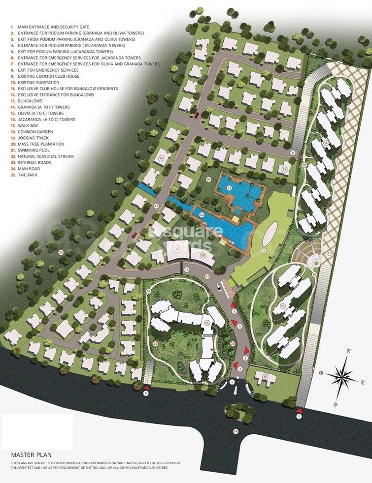 Bhimjyani Verraton Master Plan Image