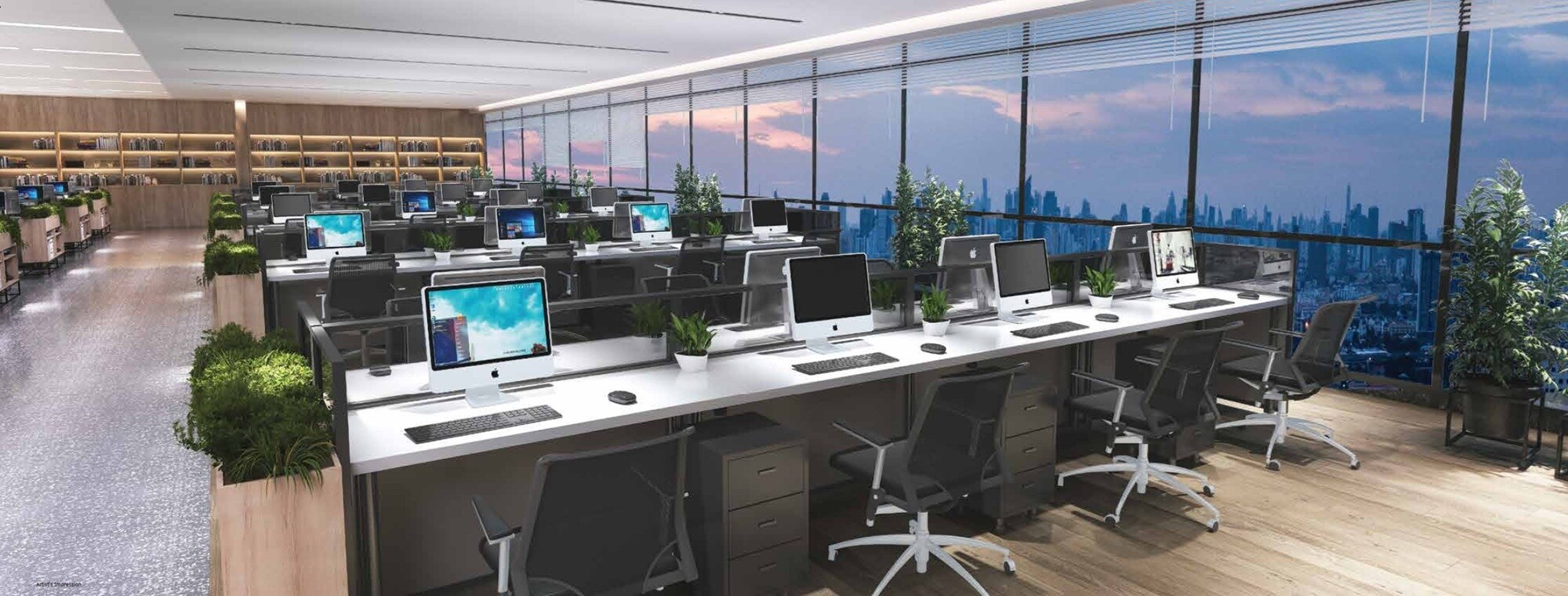 Bhumi World Sky Commercial Interiors