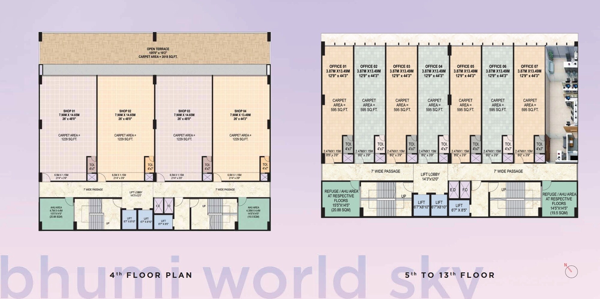 Bhumi World Sky Floor Plans 1