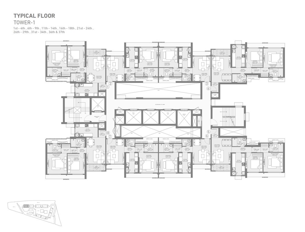 Birla Taranya Floor Plans 1