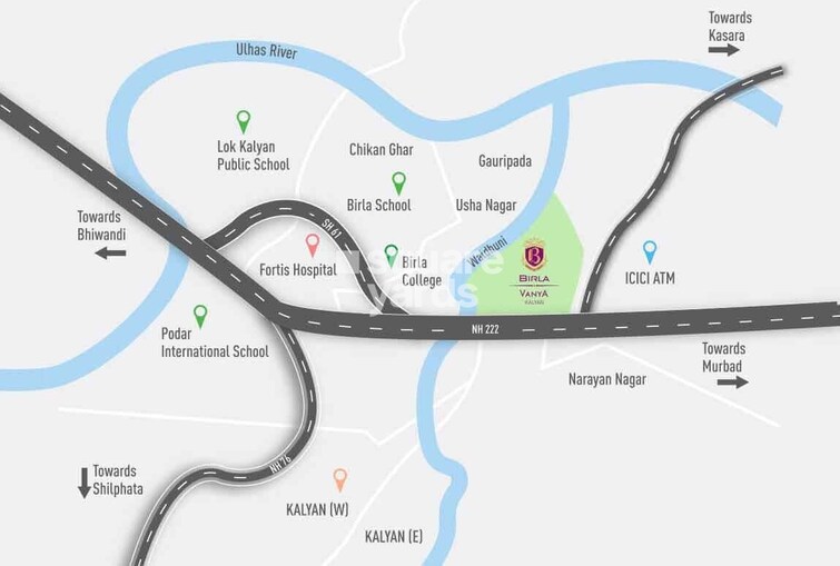 Birla Vanya Location Image