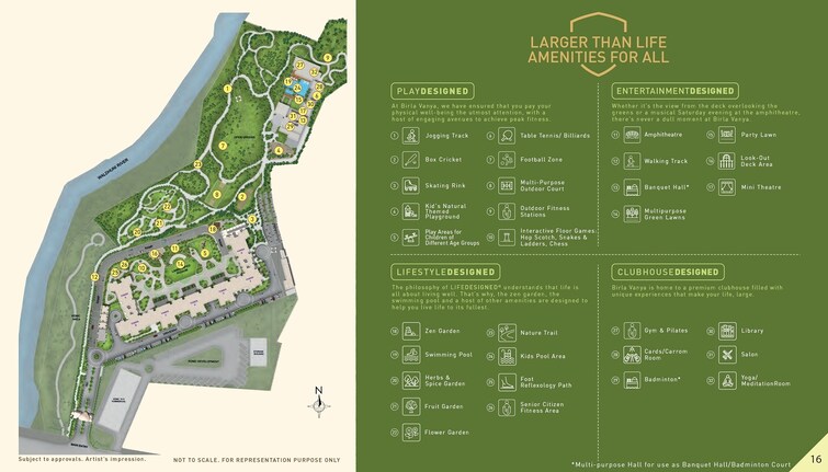 Birla Vanya Master Plan Image