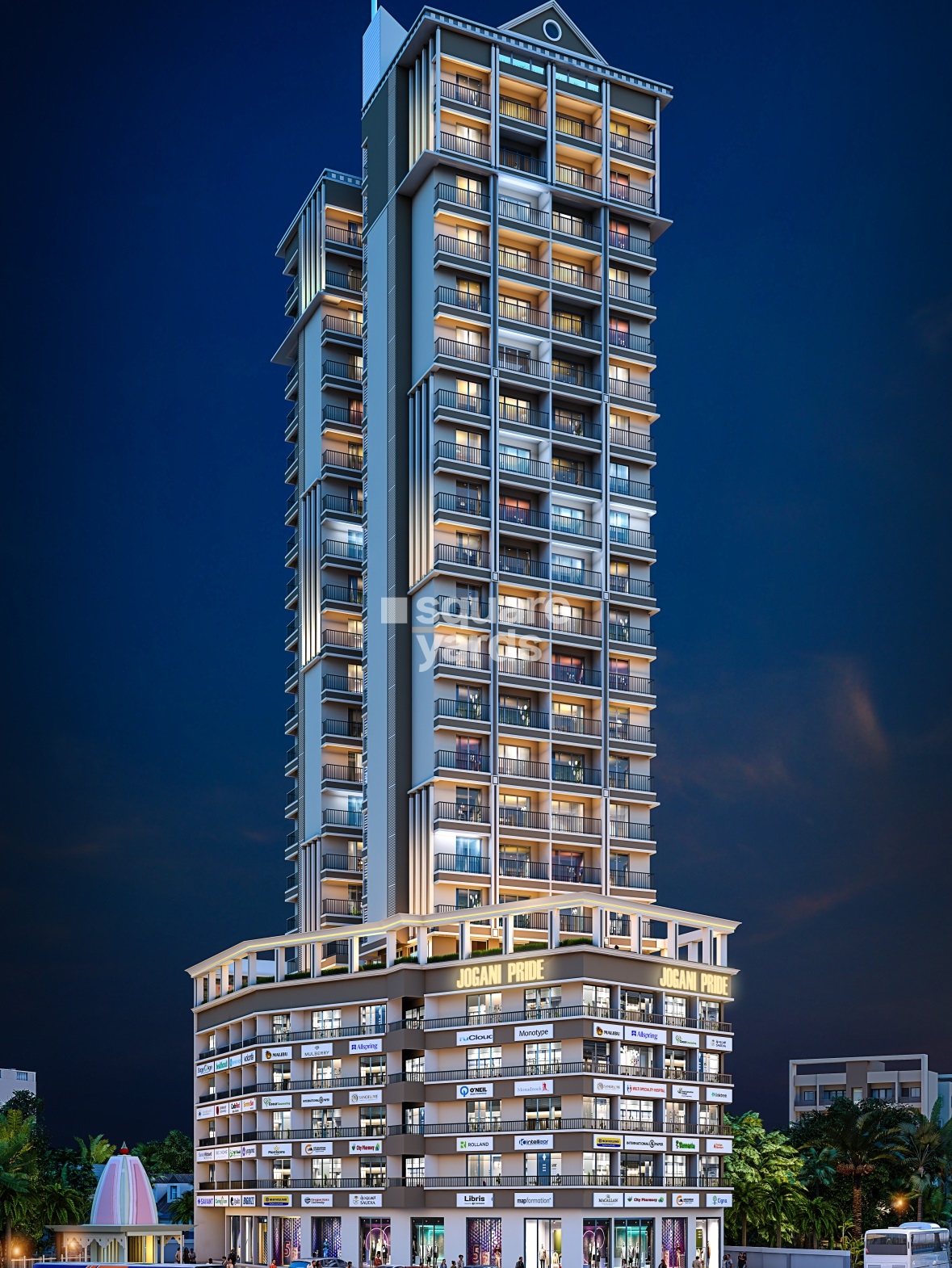 Blissful Jogani Pride Apartment Exteriors