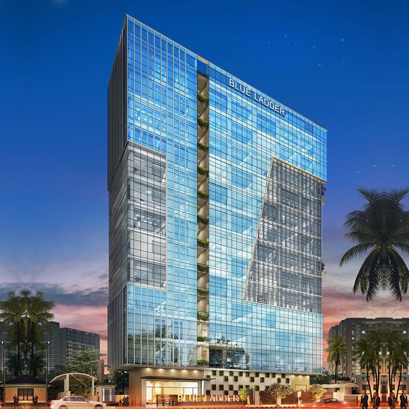 Blue Ladder Business Enclave Commercial Exteriors