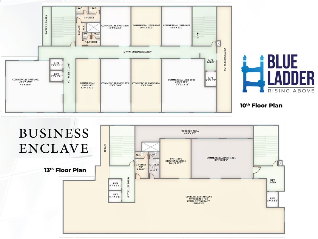 Blue Ladder Business Enclave Floor Plans 4