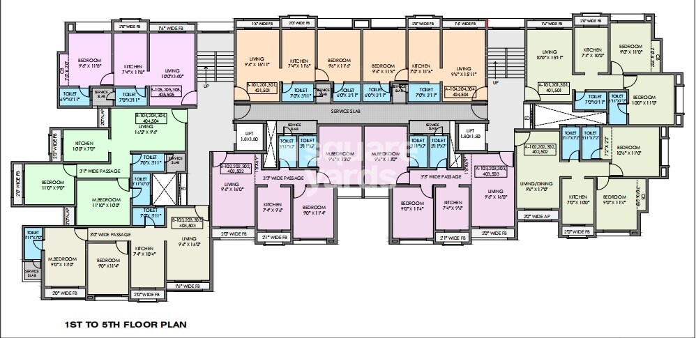 Borgaonkar Elegance Floor Plans 1