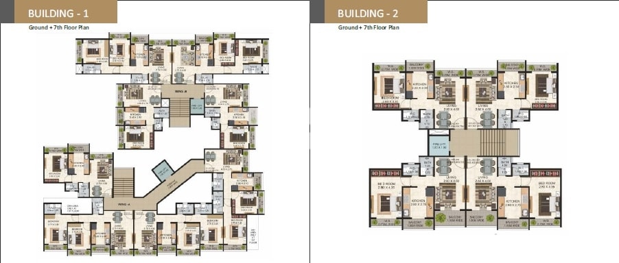 Buildcon Royal Palm Floor Plans