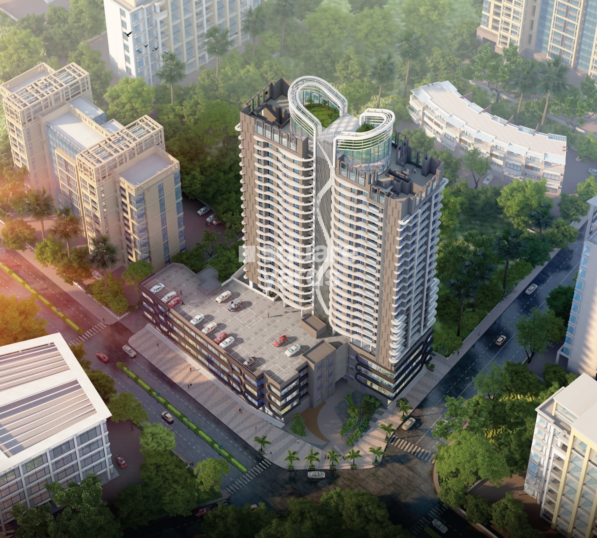 Built Heena Ashish Tower View 1