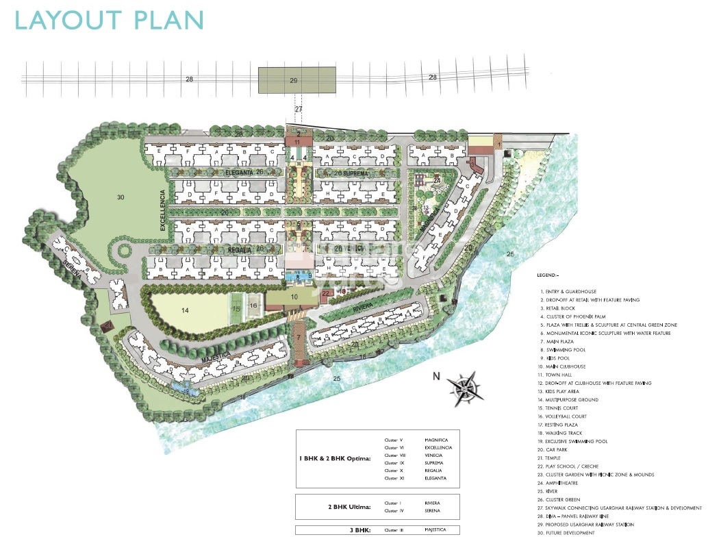 Casa Bella Serena Master Plan Image