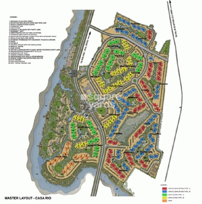 Casa Rio Magdalena Master Plan Image