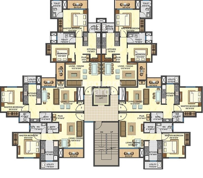 Casa RioGold Floor Plans