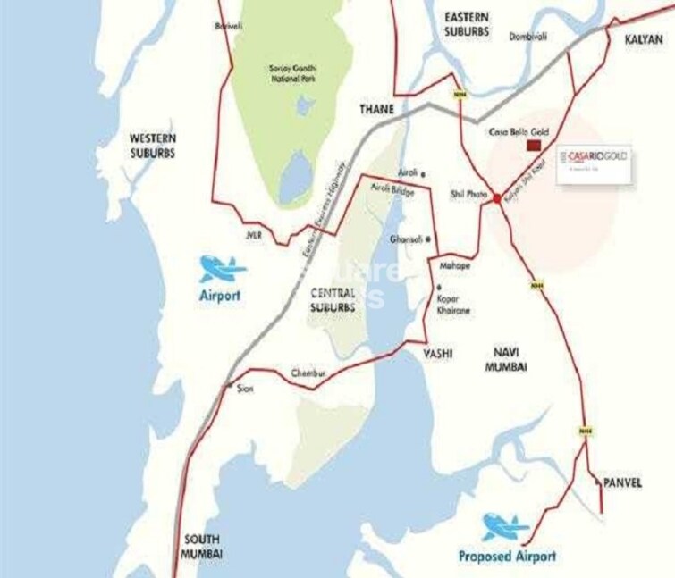 Casa RioGold Location Image