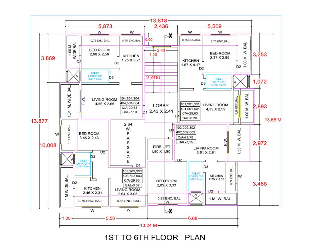 Chahat Paradise Height Floor Plans