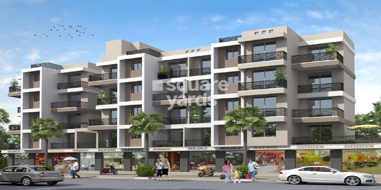Charms Gardenia residential project in Vasind