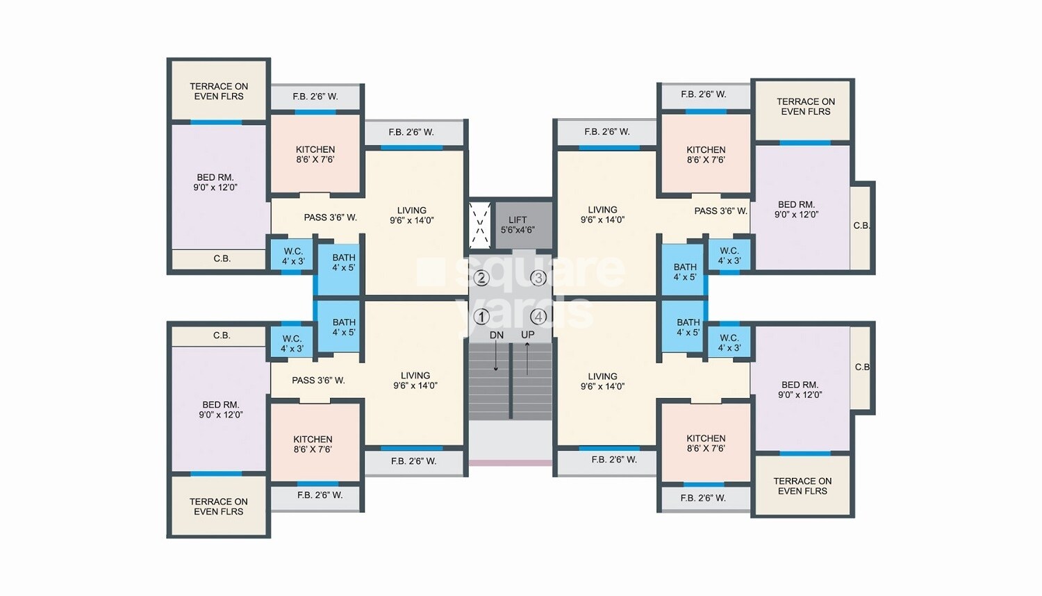 Charms Park Floor Plans 1