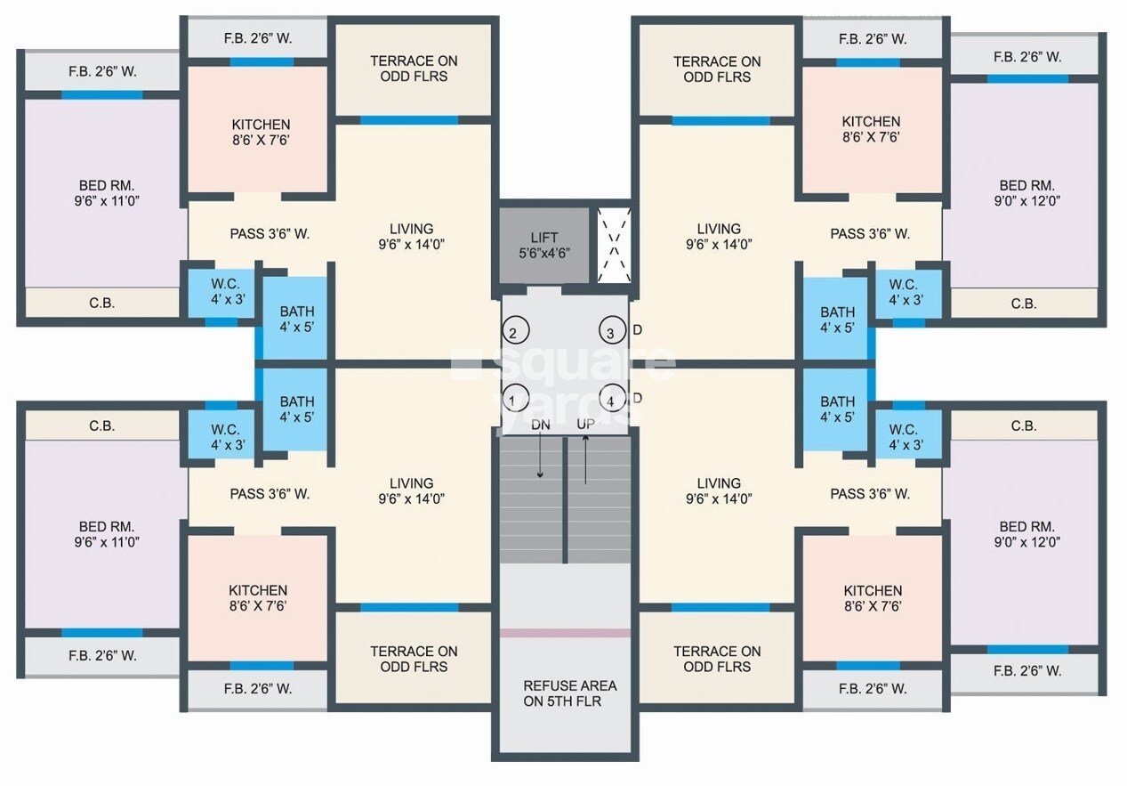 Charms Park Floor Plans 2