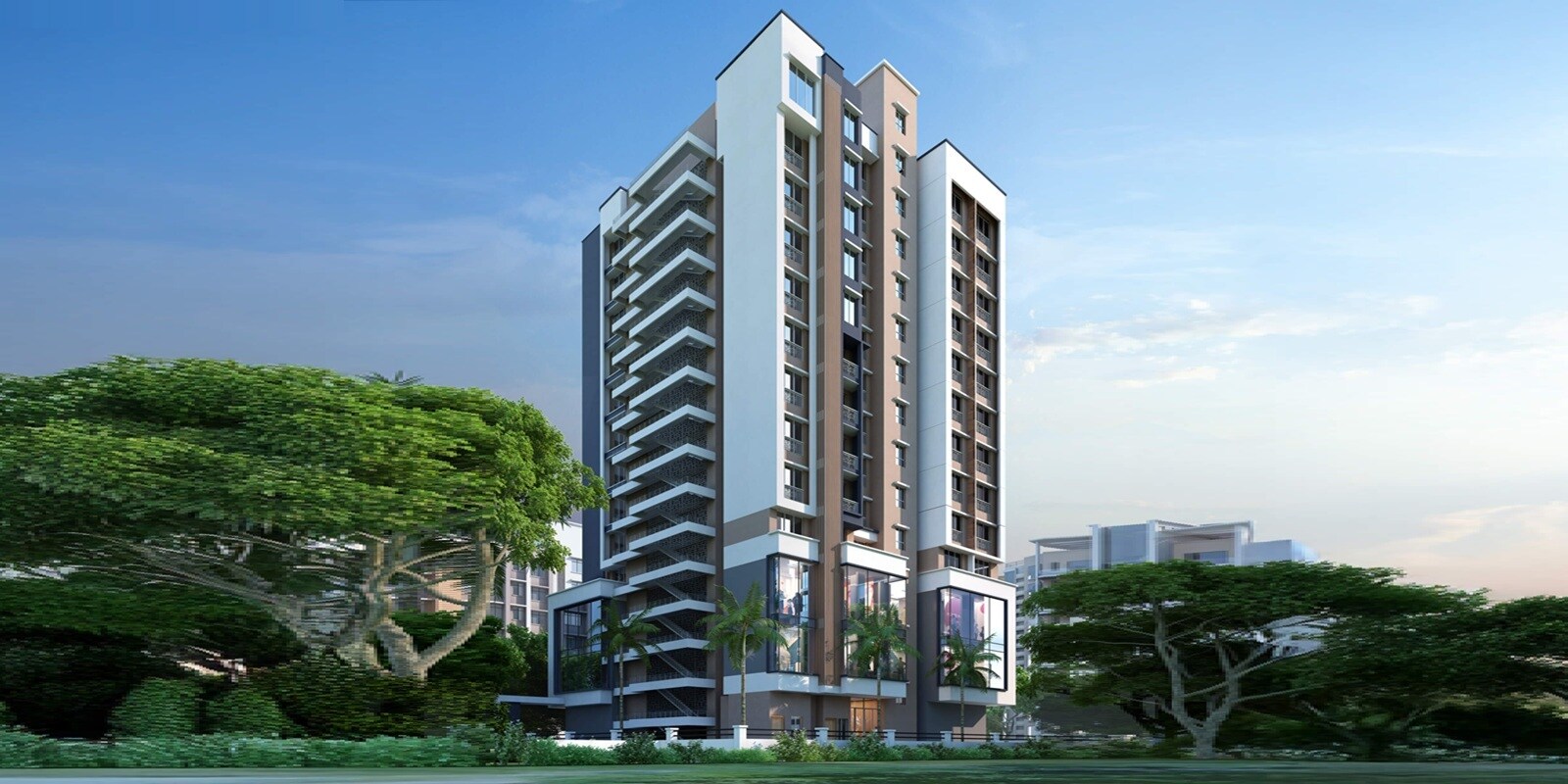 Charms Shri Kaustubh residential project in Kopri