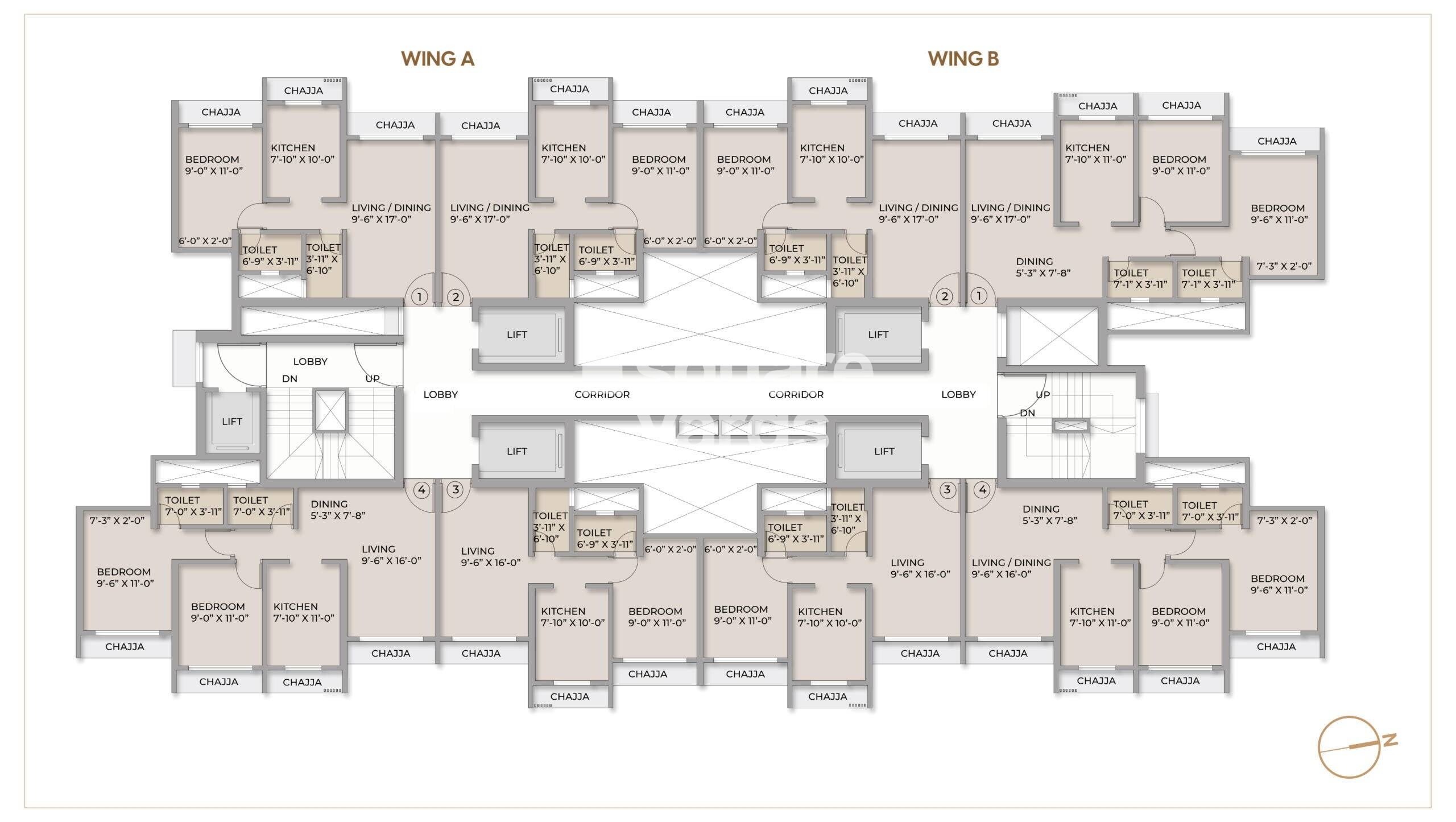 Chheda Avighna Floor Plans