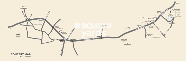 Chirag Cascade Avenue Location Image