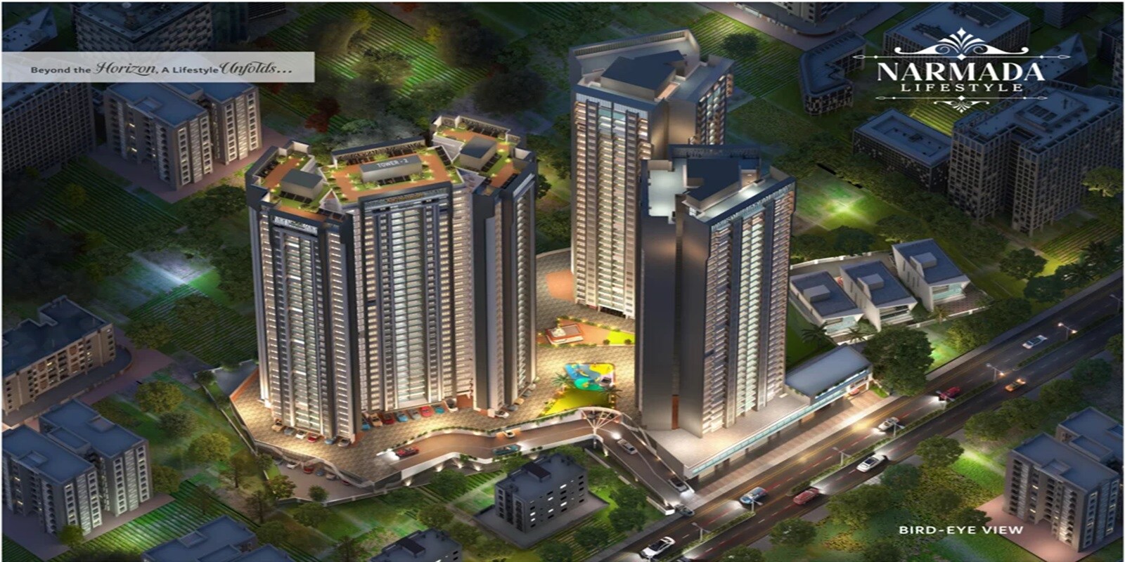 Chirag Narmada Lifestyle residential project in Bhayandar West