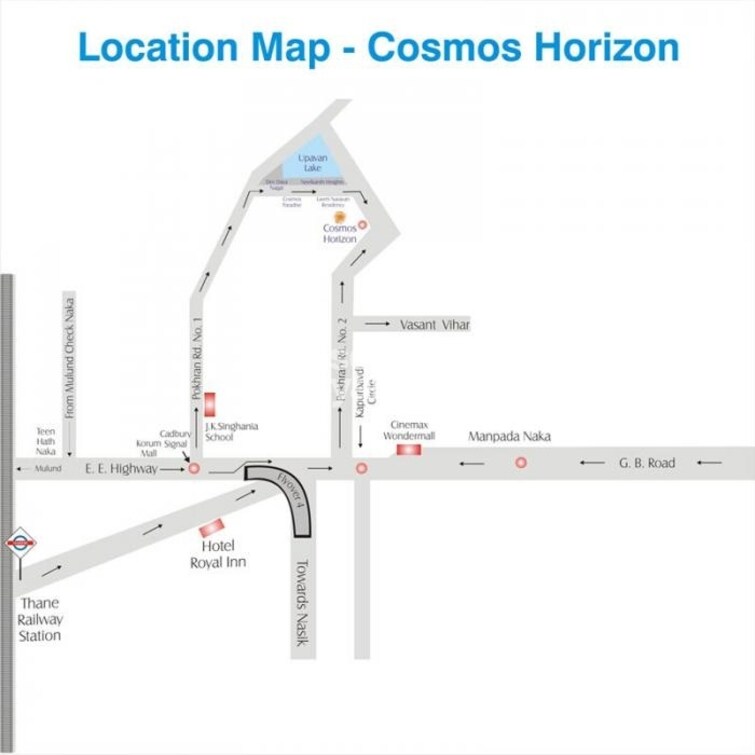 Cosmos Horizon Location Image