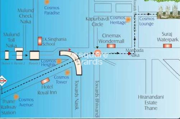 Cosmos Lounge Location Image