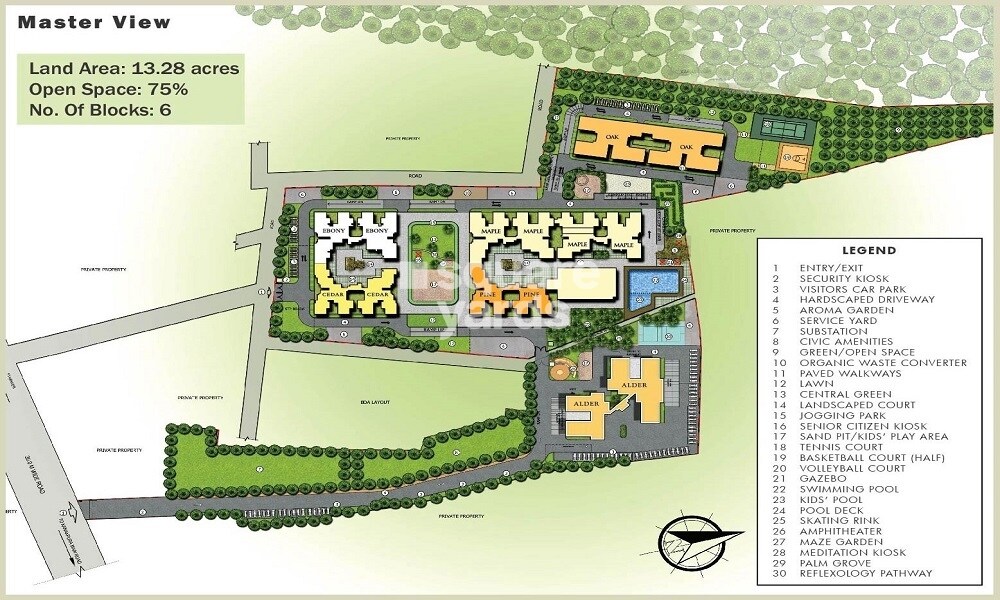 Cosmos Sankalp Heights Master Plan 1
