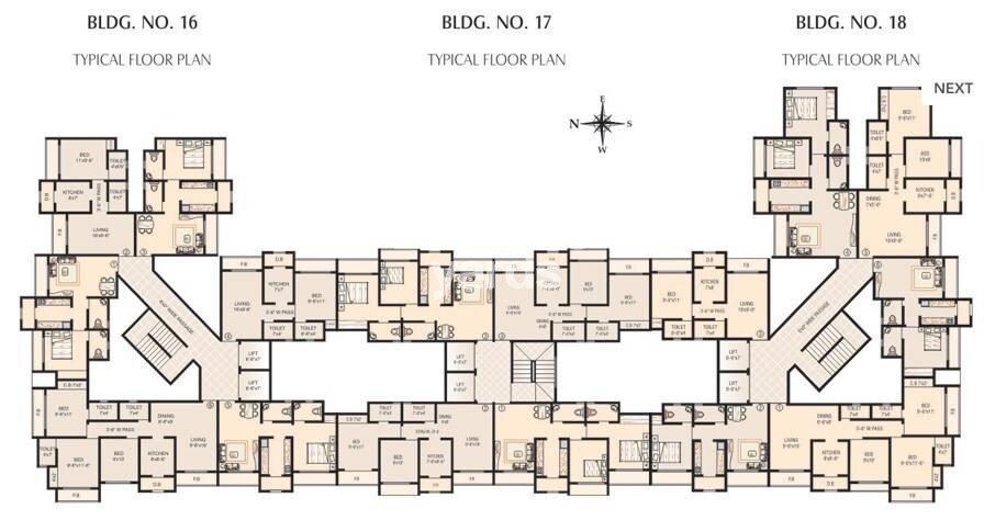 D V Shree Shashwat Floor Plans 1