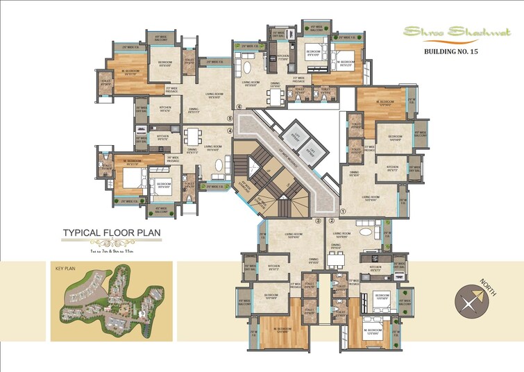 D V Shree Shashwat Floor Plans 2