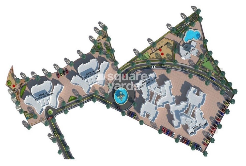 Damji Pentagon Heights Phase I Master Plan 1
