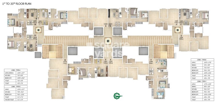 Damji Shamji Kalpvruksha Tulip Floor Plans 1