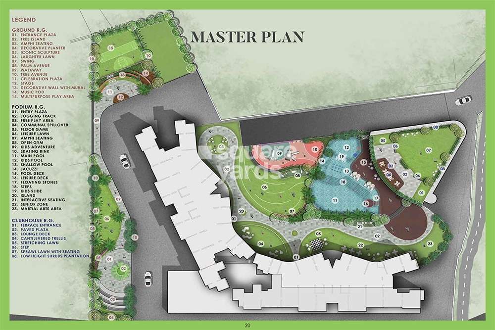 damji shamji mahavir spring tulip phase 1 project master plan image1