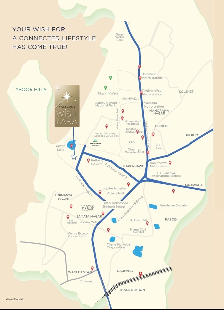 Damji Shamji Mahavir Vista Point Location Image