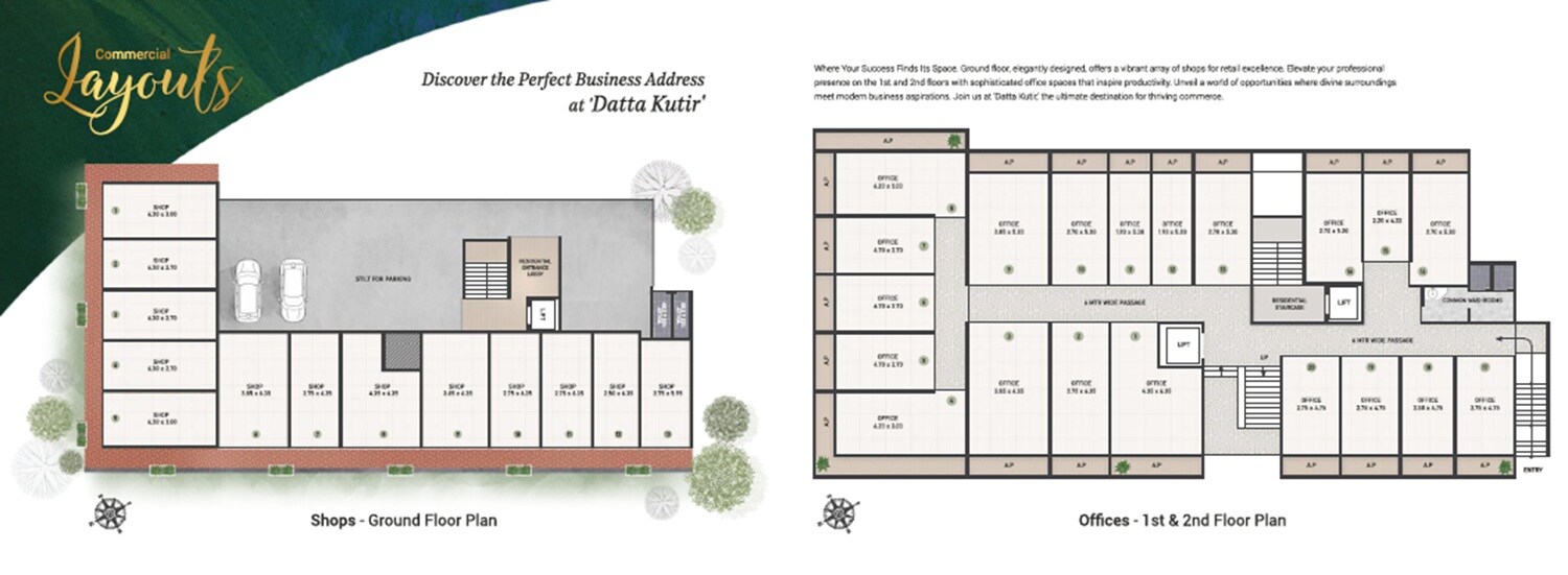 Datta Kutir CHS Floor Plans