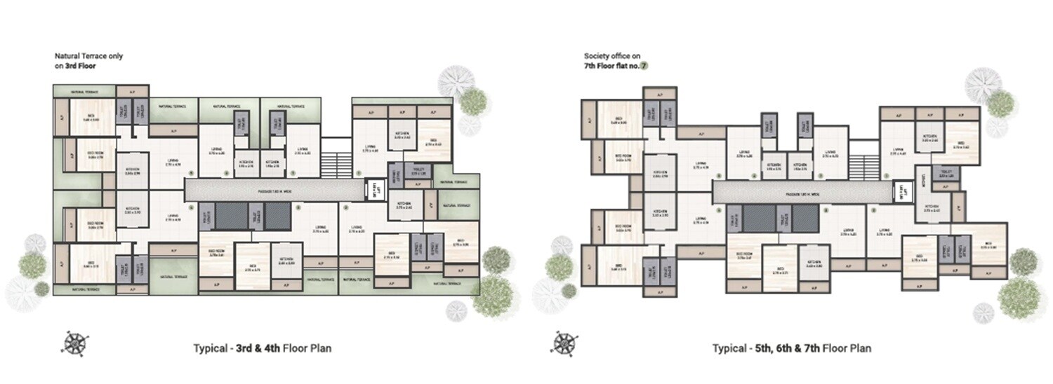 Datta Kutir CHS Floor Plans