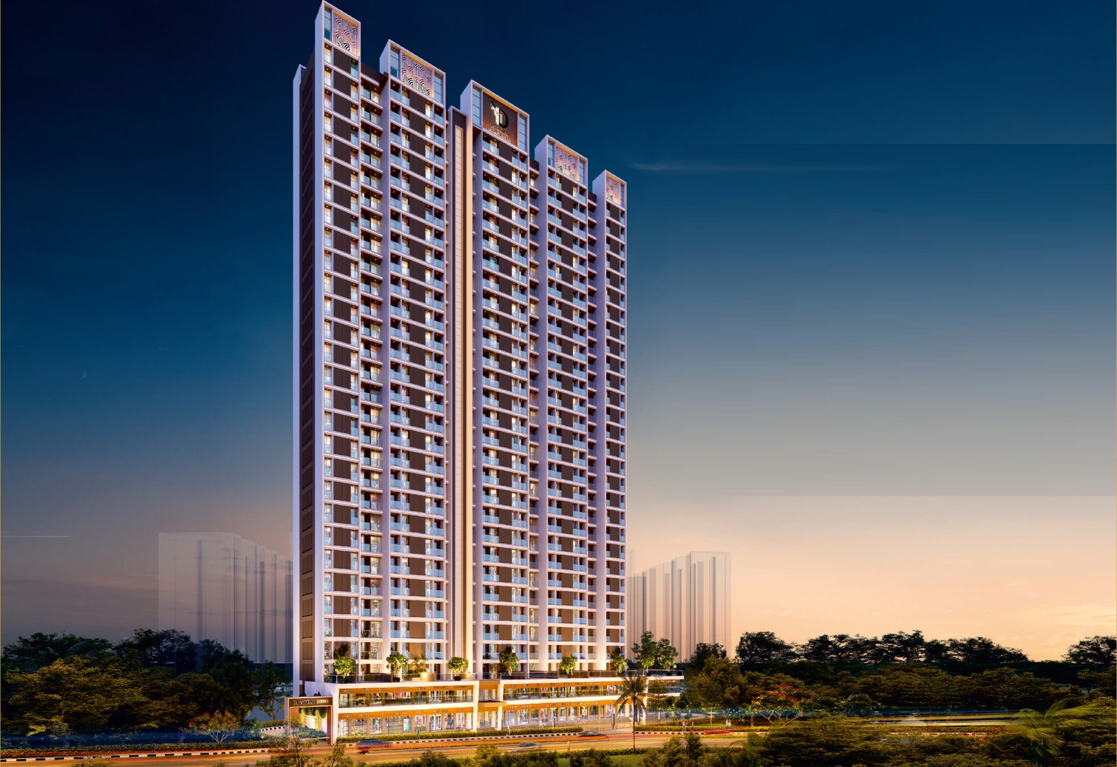 Davakhar Sereno Apartment Exteriors 2